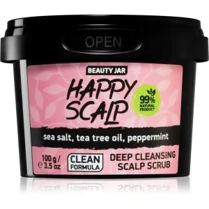 Beauty Jar Happy Scalp Reinigungspeeling für fettige Kopfhaut 100 g