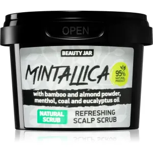 Beauty Jar Mintallica Reinigungspeeling für Haare und Kopfhaut 100 g