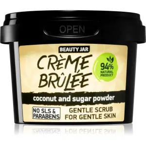 Beauty Jar Crème Brûlée sanftes Peeling für das Gesicht 120 g