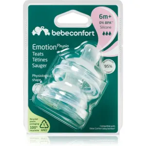 Bebeconfort Emotion Physio Fast Flow Trinksauger 6 m+ 2 St