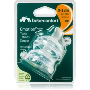 Bebeconfort Emotion Physio Medium Flow Trinksauger 0-12 m 2 St