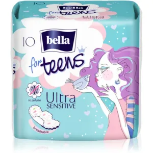 BELLA For Teens Ultra Sensitive Binden für Mädchen 10 St