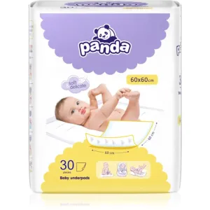 Bella Baby Happy Panda Einweg-Wickelunterlagen 60x60 cm 30 St