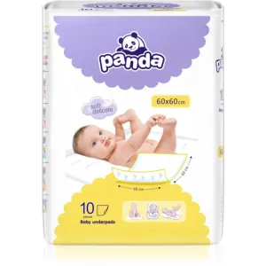 Bella Baby Happy Panda Einweg-Wickelunterlagen 60x60cm 10 St