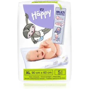 Bella Baby Happy Size XL Einweg-Wickelunterlagen 90x60 cm 5 St