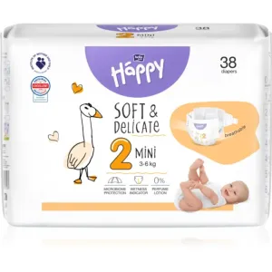 Bella Baby Happy Soft&Delicate Size 2 Mini Einwegwindeln 3-6 kg 38 St