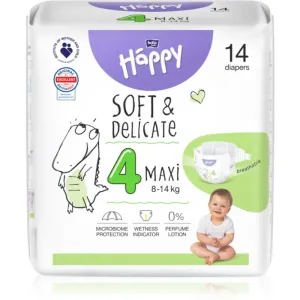 BELLA Baby Happy Soft&Delicate Size 4 Maxi Einwegwindeln 8-14 kg 14 St