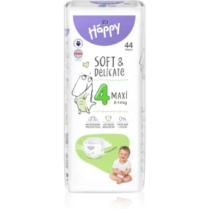 BELLA Baby Happy Soft&Delicate Size 4 Maxi Einwegwindeln 8-14 kg 44 St