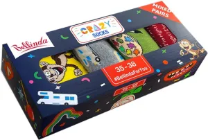 Bellinda Geschenkset Socken Crazy Socks Box BOX 3 FW23 35-38
