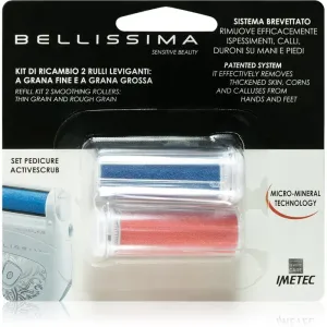 Bellissima Rollers Kit For 5412 Ersatz-Aufsätze für elektronische Fußfeilen 2 St
