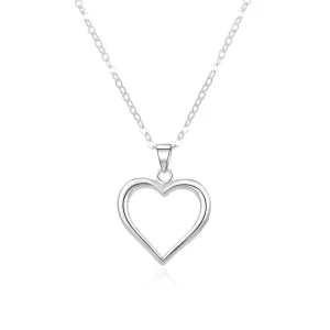 Beneto Romantische Silberkette AGS1013/47 (Halskette, Anhänger)