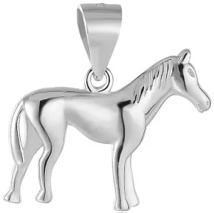 Beneto Silberanhänger Pferd AGH92