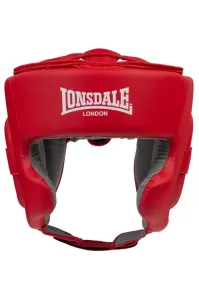 Lonsdale Stanford Box Trainingshelm Kopfschutz, rot