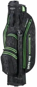 Bennington Dry QO 9 Water Resistant Black Camo/Lime Golfbag