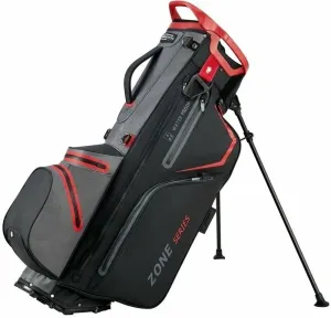 Bennington Zone 14 WP Water Resistant Black/Canon Grey/Red Golfbag