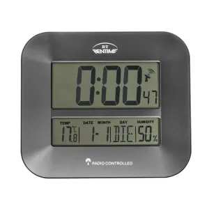 Bentime Funkuhr/Wecker mit Thermometer und Hygrometer H17-ET843G
