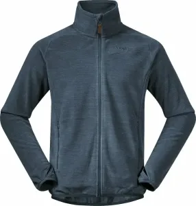 Bergans Hareid Fleece Jacket NoHood Orion Blue S Outdoor Hoodie