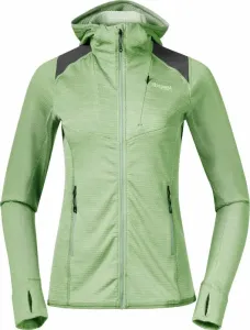 Bergans Rabot Active Mid Hood Jacket Women Light Jade Green XS Outdoor Hoodie