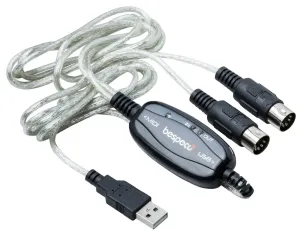 Bespeco BMUSB100 Transparent 2 m USB Kabel