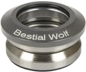 Bestial Wolf Integrated Headset Scooter Headset Silver