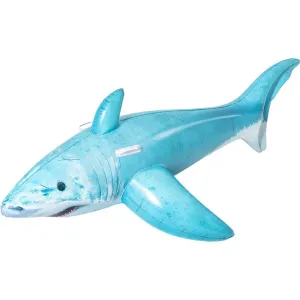 Bestway REALISTIC SHARK RIDE-ON Aufblasbarer Hai, hellblau, größe os