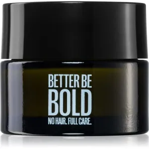 Better Be Bold No Hair. Full Care. Mattierende Glatzencreme 50 ml