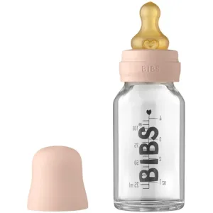 BIBS Baby Glass Bottle 110 ml Babyflasche Blush 110 ml