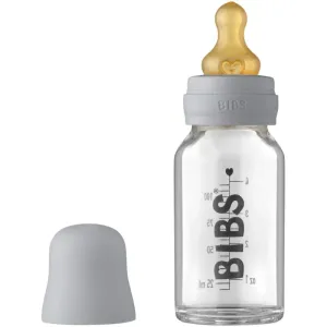 BIBS Baby Glass Bottle 110 ml Babyflasche Cloud 110 ml