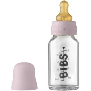 BIBS Baby Glass Bottle 110 ml Babyflasche Dusky Lilac 110 ml