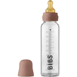 BIBS Baby Glass Bottle 225 ml Babyflasche Woodchuck 225 ml