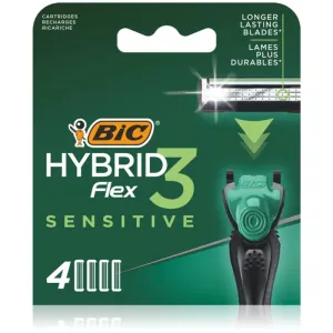 BIC FLEX3 Hybrid Sensitive Rasierklingen 4 St