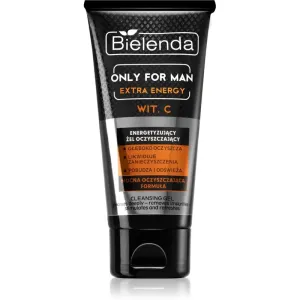 Bielenda Only for Men Extra Energy Reinigungsgel für das Gesicht für müde Haut 150 g
