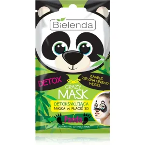 Bielenda Crazy Mask Panda Detox-Maske 3D 1 St