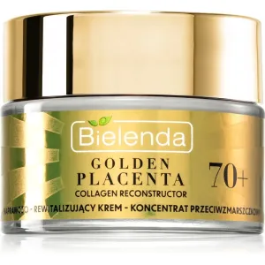 Bielenda Golden Placenta Collagen Reconstructor erneuernde Creme gegen Falten 70+ 50 ml