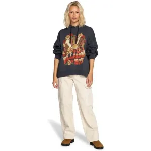 Billabong KEEP RIDIN Damen Sweatshirt, dunkelgrau, größe S