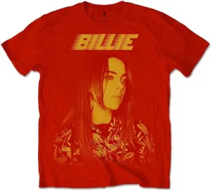 Billie Eilish T-Shirt Racer Logo Jumbo Unisex Red S