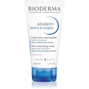 Bioderma Atoderm Cream Hand & Nails Handcreme für sehr trockene, empfindliche und atopische Haut 50 ml