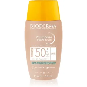 Bioderma Getöntes Fluid für gemischte bis fettige Haut Photoderm Nude Touch Mineral SPF 50+ (Fluid) 40 ml Gold