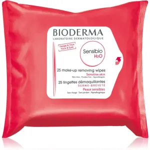 Bioderma Mizellentücher für empfindliche Haut Sensibio H2O (Make-Up Removing Wipes) 25 Stk