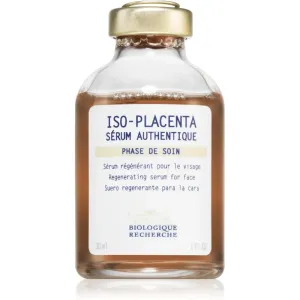 Biologique Recherche ISO-PLACENTA Sérum Authentique korrigierende und erneuernde Pflege für Haut mit kleinen Makeln und Spuren von Akne 30 ml