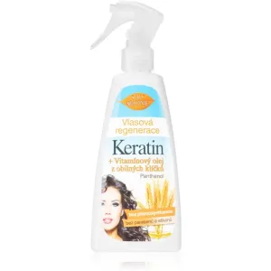Bione Cosmetics Keratin + Grain spülfreie Haarpflege im Spray 260 ml
