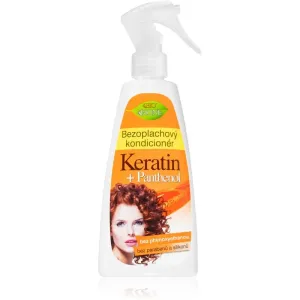 Bione Cosmetics Keratin + Panthenol regenerierender spülfreier Conditioner 260 ml