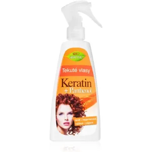 Bione Cosmetics Keratin + Panthenol spülfreie regenerierende Pflege für das Haar 260 ml