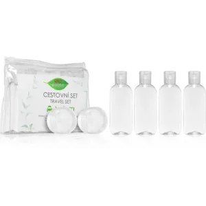 Bione Cosmetics Reiseset nachfüllbare Flaschen für Kosmetika 6-tlg