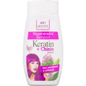 Bione Cosmetics Regenerierendes Shampoo Keratin + Chinin 260 ml