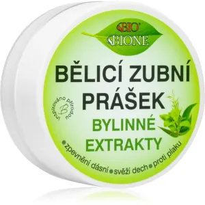 Bione Cosmetics Dentamint Herbal Extracts Puder für weißere Zähne 40 g