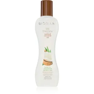 Biosilk Silk Therapy Natural Coconut Oil leave-in hydratisierende Pflege für haare und körper 67 ml