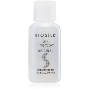 Biosilk Silk Therapy Original regenerierende Pflege mit Seide für alle Haartypen 15 ml