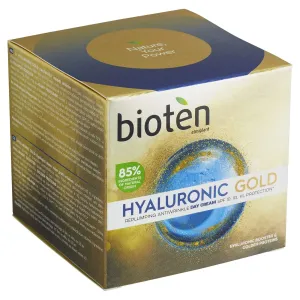 bioten Auffüllende Anti-Falten-Tagescreme Hyaluronic Gold SPF 10 (Replumping Antiwrinkle Day Cream) 50 ml