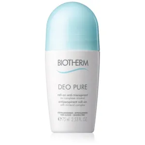 Biotherm Ball-Antitranspirant ohne AlkoholDeo Pure (Antiperspirant Roll-on with Tri-active Mineral Complex) 75 ml